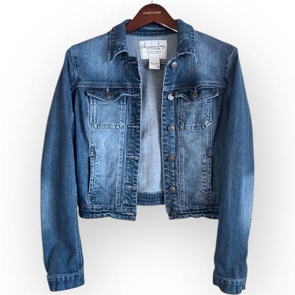 American Rag Y2K classic Jeans Jacket size S - Picture 1 of 15